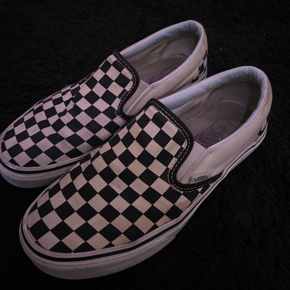 Checkered vans